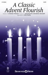 A Classic Advent Flourish SATB choral sheet music cover